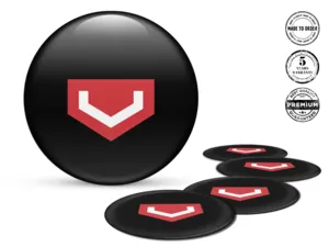 Vossen Rim Stickers for Cars High-Quality Emblems
